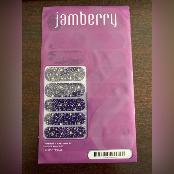 Jamberry Webtastic Nail Wraps. A278 - Picture 2 of 3